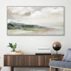 Earth And Clouds Abstract Framed Wall Art-Kirkland's Home Fashion