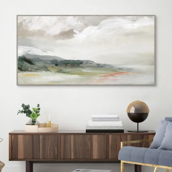 Earth And Clouds Abstract Framed Wall Art-Kirkland's Home Fashion
