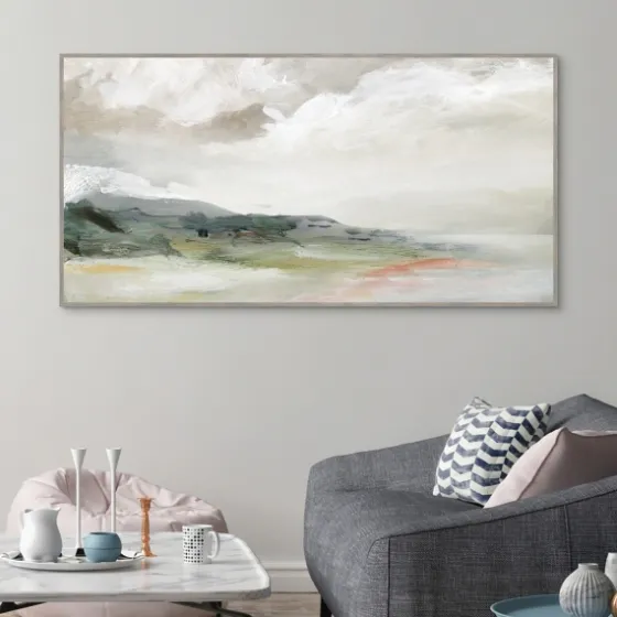 Earth And Clouds Abstract Framed Wall Art-Kirkland's Home Fashion