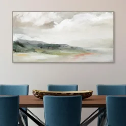 Earth And Clouds Abstract Framed Wall Art-Kirkland's Home Fashion