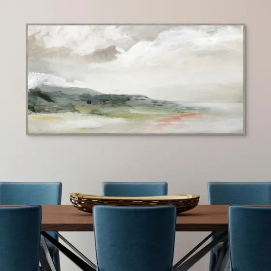 Earth And Clouds Abstract Framed Wall Art-Kirkland's Home Fashion