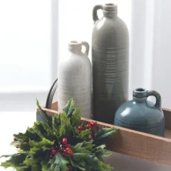 Earth Tones Jug Vases, Set Of 3-Kirkland's Home Clearance