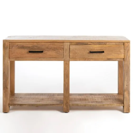 Easton Mango Wood Console Table-Kirkland's Home New