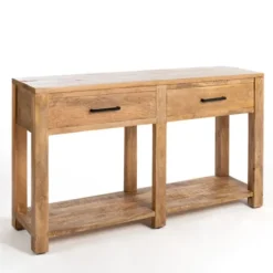 Easton Mango Wood Console Table-Kirkland's Home New