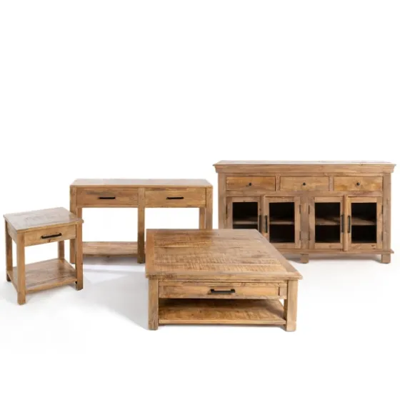 Easton Mango Wood Console Table-Kirkland's Home New