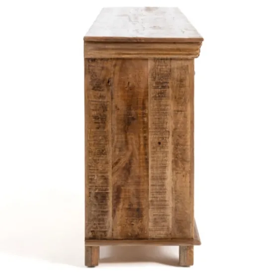 Easton Mango Wood 4-Door Cabinet-Kirkland's Home Cheap