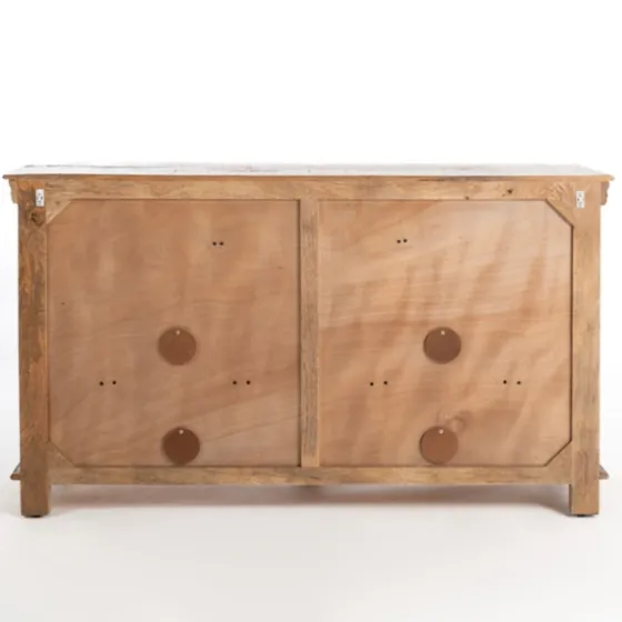 Easton Mango Wood 4-Door Cabinet-Kirkland's Home Cheap
