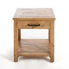 Easton Mango Wood Side Table-Kirkland's Home New