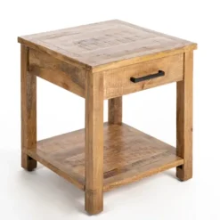 Easton Mango Wood Side Table-Kirkland's Home New