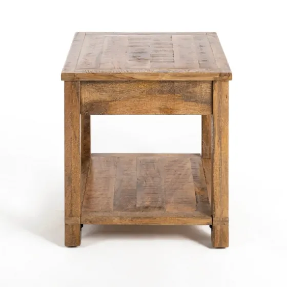 Easton Mango Wood Side Table-Kirkland's Home New