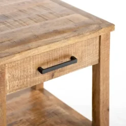 Easton Mango Wood Side Table-Kirkland's Home New