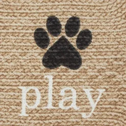 Eat Play Love Bone-Shaped Pet Bowl Mat-Kirkland's Home Cheap