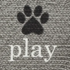 Eat Play Love Bone-Shaped Pet Bowl Mat-Kirkland's Home New