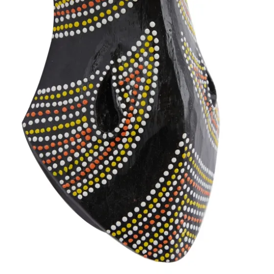 Ebony Dot Art Zebra Mask Wall Sculpture-Kirkland's Home Cheap