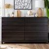 Eco Pine Wood Channeled Drawer Dresser-Kirkland's Home Best Sale