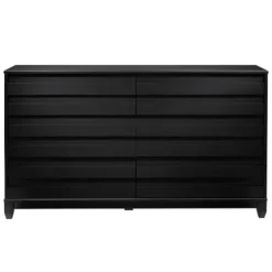 Eco Pine Wood Channeled Drawer Dresser-Kirkland's Home Best Sale