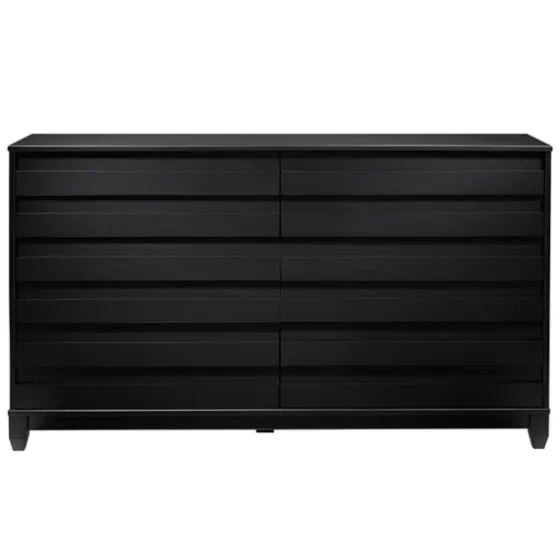 Eco Pine Wood Channeled Drawer Dresser-Kirkland's Home Best Sale