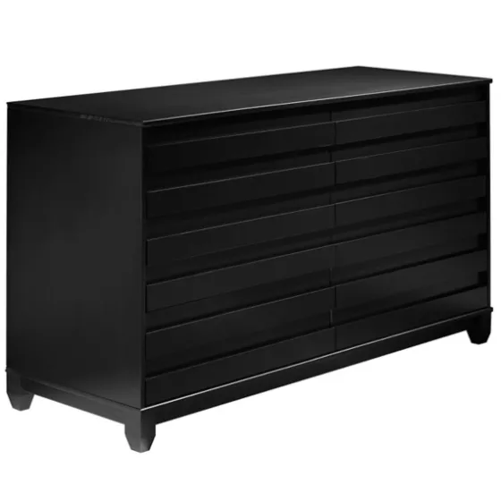 Eco Pine Wood Channeled Drawer Dresser-Kirkland's Home Best Sale