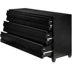 Eco Pine Wood Channeled Drawer Dresser-Kirkland's Home Best Sale