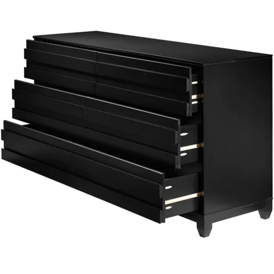 Eco Pine Wood Channeled Drawer Dresser-Kirkland's Home Best Sale