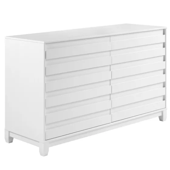 Eco Pine Wood Channeled Drawer Dresser-Kirkland's Home Clearance
