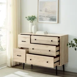Eden Light Birch Tapered Legs Dresser-Kirkland's Home Flash Sale