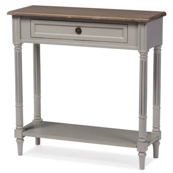 Edward Gray Mindi Wood Fluted Console Table-Kirkland's Home Best
