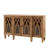 Eleanora Acorn Wood 4-Door Sideboard-Kirkland's Home Cheap