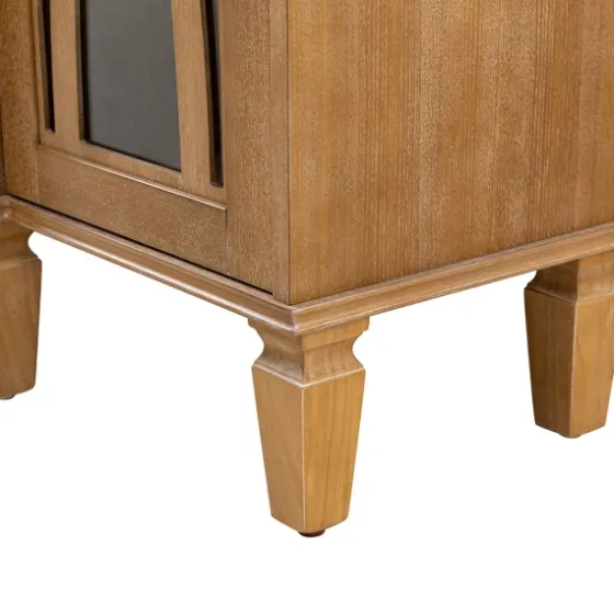Eleanora Acorn Wood 4-Door Sideboard-Kirkland's Home Cheap