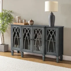 Eleanora Wood 4-Door Sideboard-Kirkland's Home Flash Sale