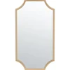 Elenin Gold Scalloped Wall Mirror-Kirkland's Home Clearance