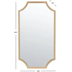 Elenin Gold Scalloped Wall Mirror-Kirkland's Home Clearance