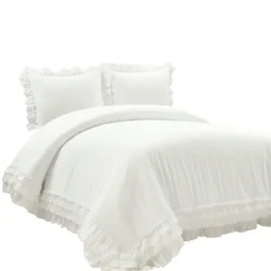 Ella Ruffle 3-Pc. Full/Queen Duvet Set-Kirkland's Home Best