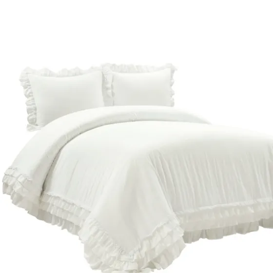 Ella Ruffle 3-Pc. Full/Queen Duvet Set-Kirkland's Home Best