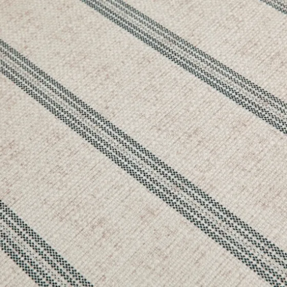 Ellen Stripe Martha Stewart Cocktail Ottoman-Kirkland's Home Fashion