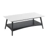 Ellis Black And White Wood Coffee Table-Kirkland's Home Best Sale