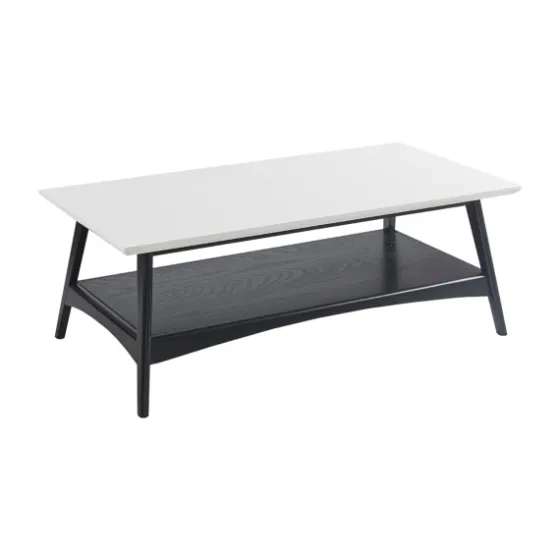 Ellis Black And White Wood Coffee Table-Kirkland's Home Best Sale
