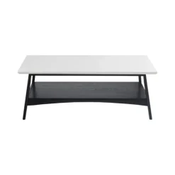 Ellis Black And White Wood Coffee Table-Kirkland's Home Best Sale