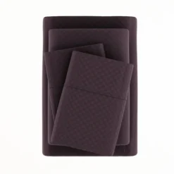 Embossed Checkered 3-Pc. Twin Sheet Set-Kirkland's Home Discount