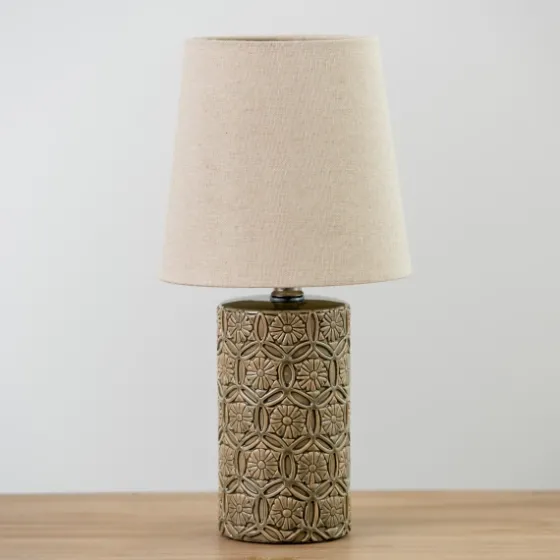 Embossed Floral Medallion Table Lamp-Kirkland's Home Cheap