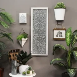Embossed Metal Panel Wall Plaque-Kirkland's Home Best Sale