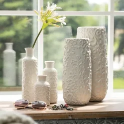 Embossed Scrolling 3-Pc. Vase Set-Kirkland's Home Sale