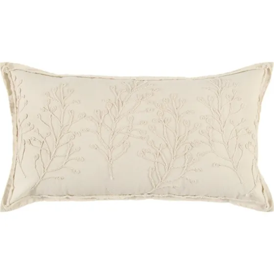 Embroidered Botanical Pillow-Kirkland's Home Hot