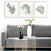 Emerald Coral I 3-Pc. Framed Art Print Set-Kirkland's Home Flash Sale