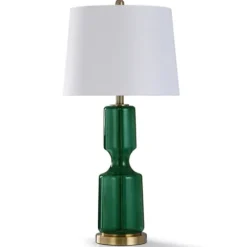 Emerald Seeded Glass Table Lamp-Kirkland's Home Store