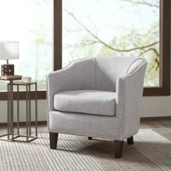 Emery Barrel Accent Chair-Kirkland's Home Store