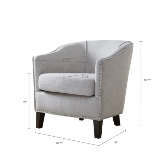 Emery Barrel Accent Chair-Kirkland's Home Store