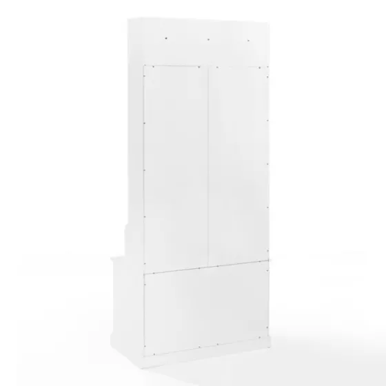 Emily White Wood Storage Cube Hall Tree-Kirkland's Home Shop