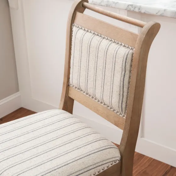 Emma Bar Stool With Nailhead Trim-Kirkland's Home Flash Sale