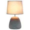 Emma Concrete Table Lamp With Shade-Kirkland's Home Outlet